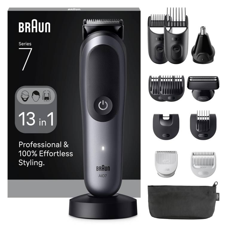 Braun Hepsi Bir Arada Series 7, 13'ü 1 arada Tıraş Kiti, ProBlade, AutoSense, AIO7560