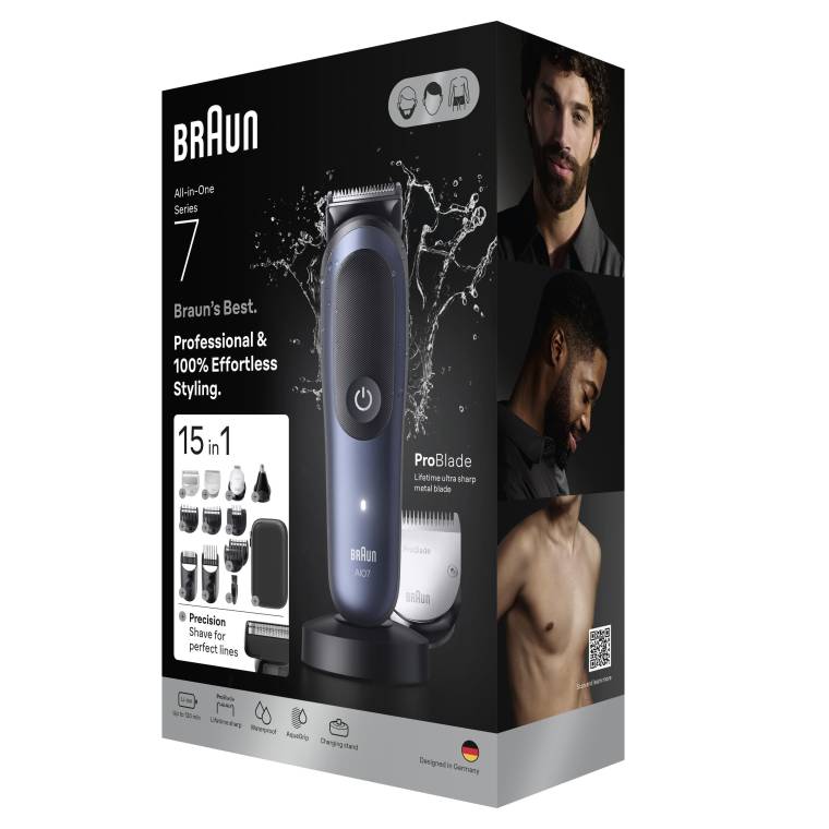 Braun Hepsi Bir Arada Series 7, 15'i 1 arada Tıraş Kiti, ProBlade, AutoSense, AIO7580