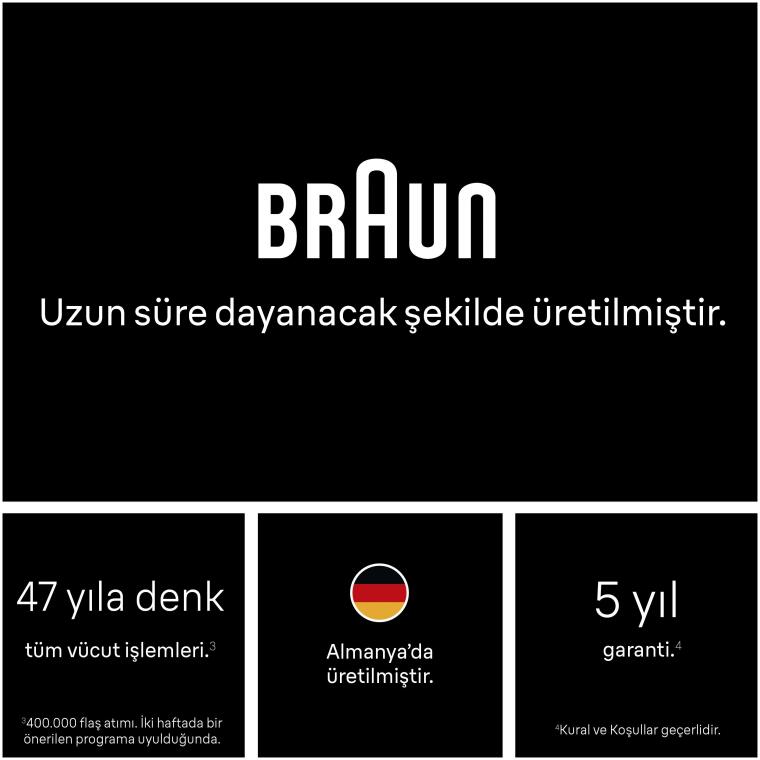 Braun IPL Silk·expert Pro 5, Evde Lazerle Tüy Alma, Çanta, Gillette Venus, 3 Başlık, PL5311
