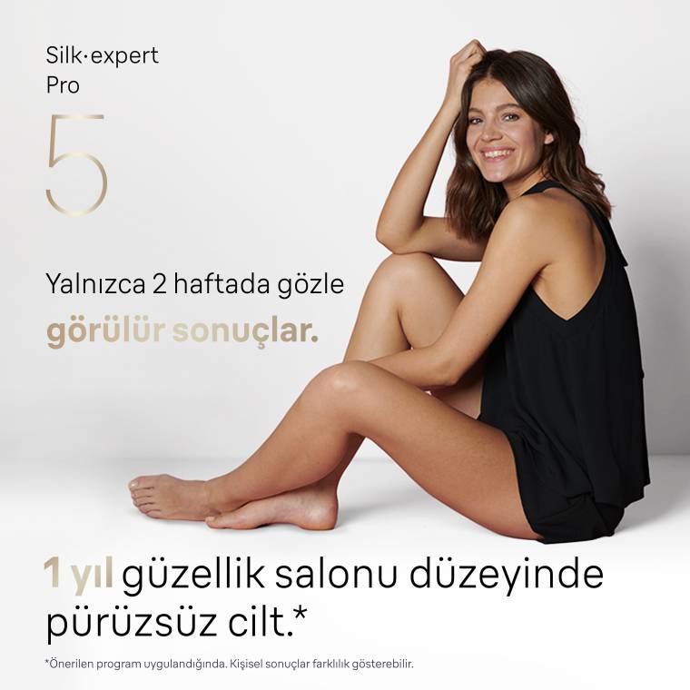 Braun IPL Silk·expert Pro 5, Evde Tüy Alma, Çanta, 1 Başlık ile, PL5052