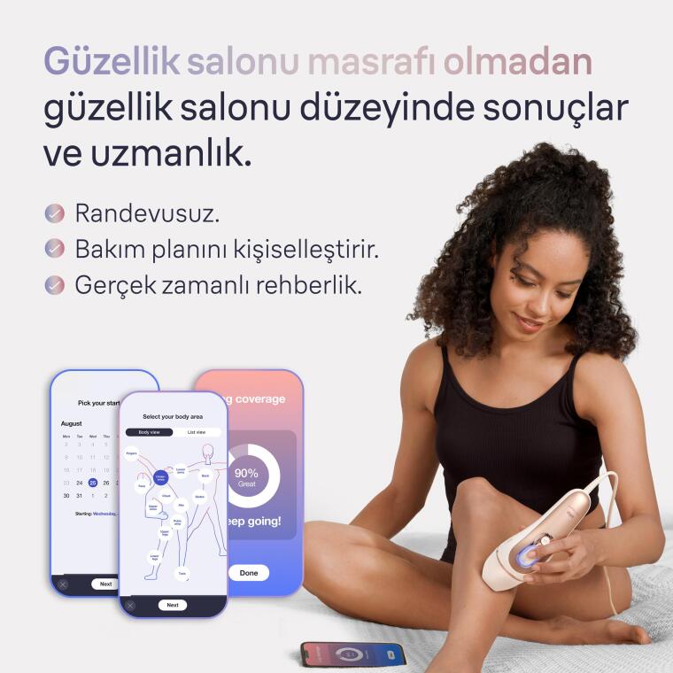 Braun IPL Skin i·expert, Evde Tüy Alma, Ücretsiz Uygulama, Çanta, Gillette Venus, 3 Başlık, PL7257