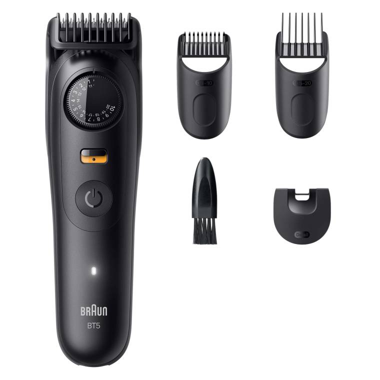 Braun Sakal Düzeltici Series 5, +4 Aksesuar, 40 Uzunluk, Keskin Bıçak, BT5520