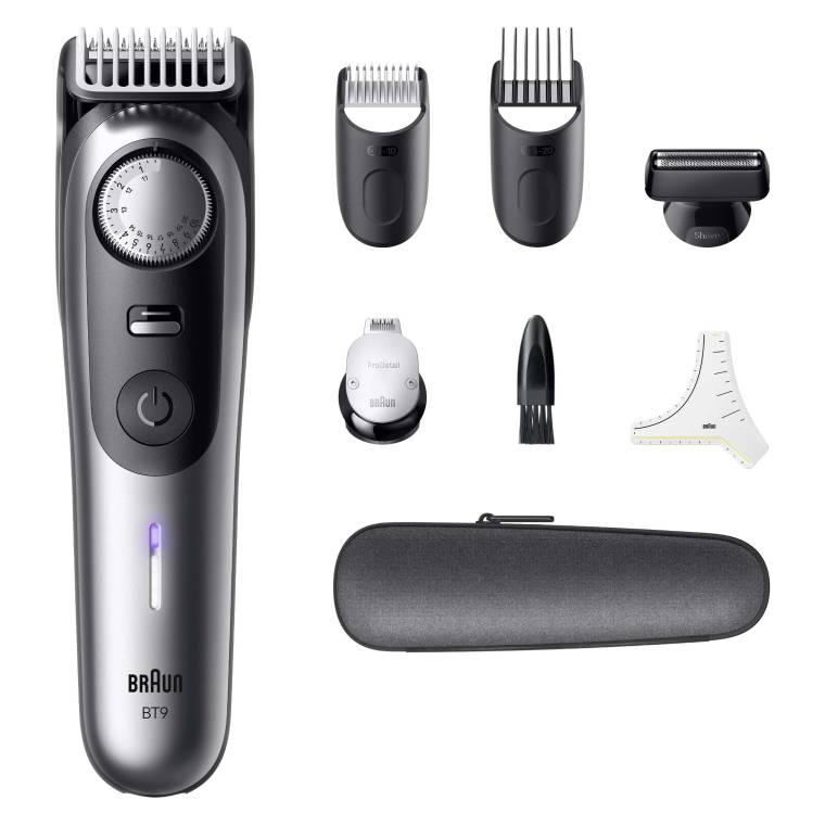 Braun Sakal Düzeltici Series 9, +7 Berber Ekipmanları, 52 Uzunluk, ProBlade, BT9520