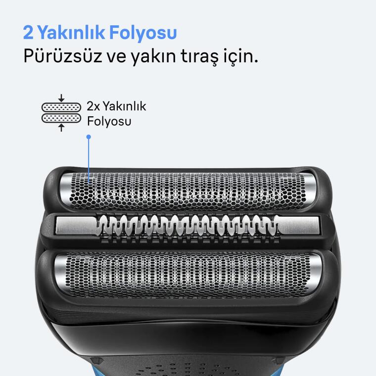 Braun Series 3 Elektrikli Sakal Şekillendirici ve Tıraş Makinesi, Islak ve Kuru, 310BT