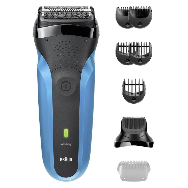 Braun Series 3 Elektrikli Sakal Şekillendirici ve Tıraş Makinesi, Islak ve Kuru, 310BT