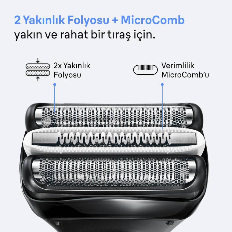 Braun Series 3+ Elektrikli Tıraş Makinesi Yedek Başlığı, 32B