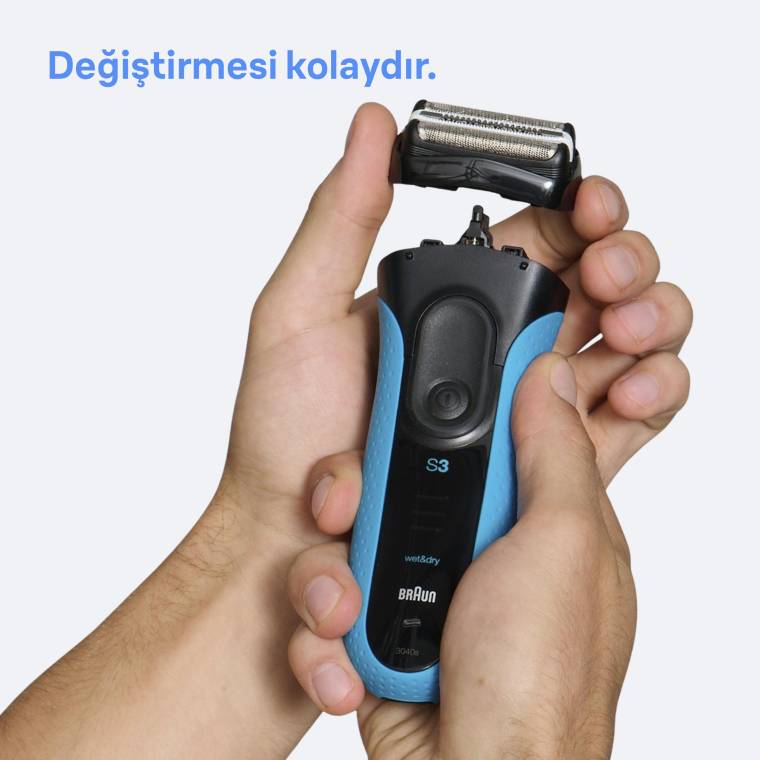 Braun Series 3+ Elektrikli Tıraş Makinesi Yedek Başlığı, 32B