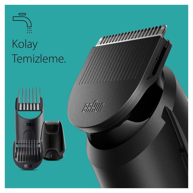 Braun Series 3 MGK3410 Hepsi Bir Arada Şekillendirme Seti, 6’sı 1 Arada Erkek Bakım Kiti