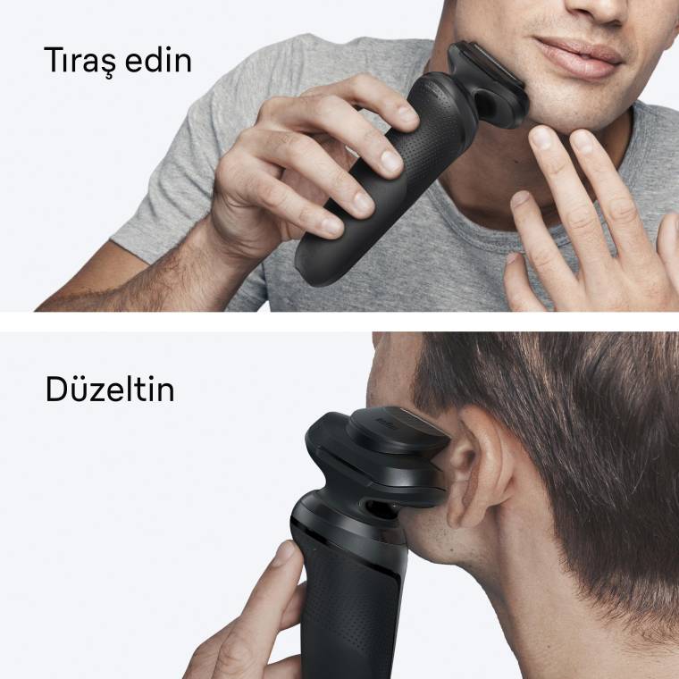 Braun Series 5 Elektrikli Tıraş Makinesi, Islak ve Kuru, Hassas Düzeltici Başlık, 52-N1200S