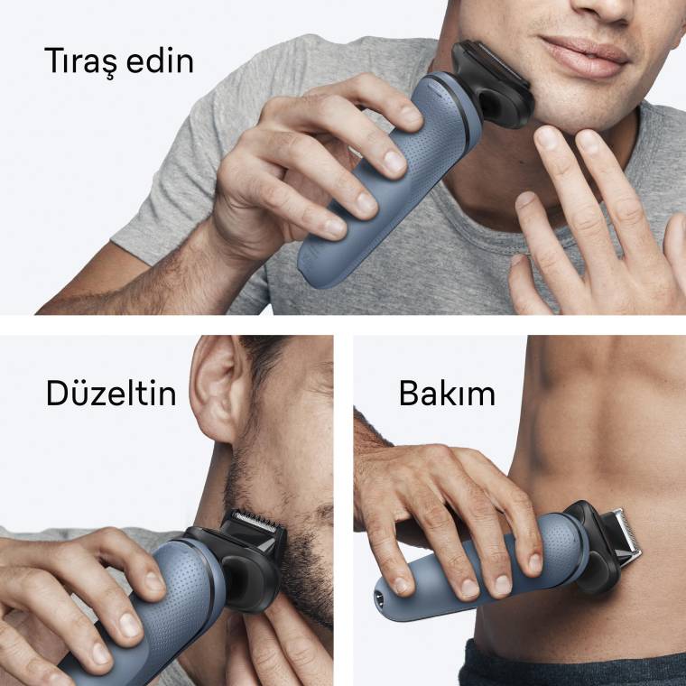 Braun Series 5 Elektrikli Tıraş Makinesi, Islak ve Kuru, Hassas Düzeltici, Vücut, 52-A1650S