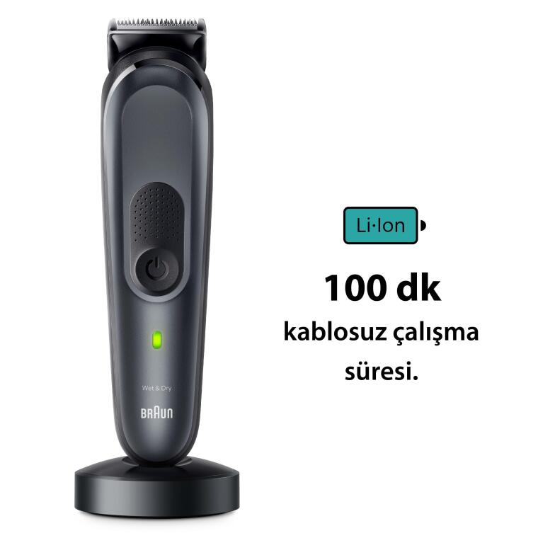 Braun Series 7 MGK7491 Hepsi Bir Arada Şekillendirme Seti, 17’si 1 Arada Erkek Bakım Kiti
