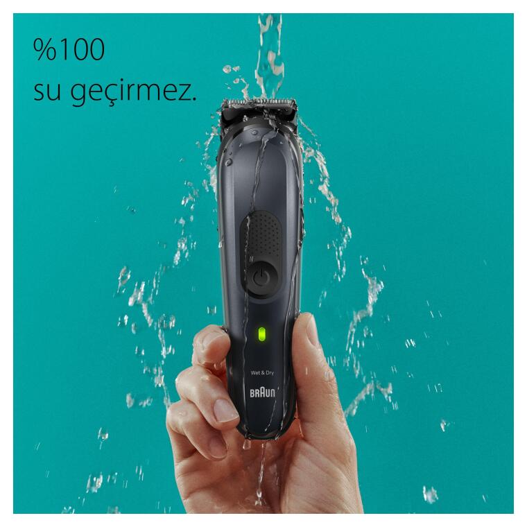 Braun Series 7 MGK7491 Hepsi Bir Arada Şekillendirme Seti, 17’si 1 Arada Erkek Bakım Kiti