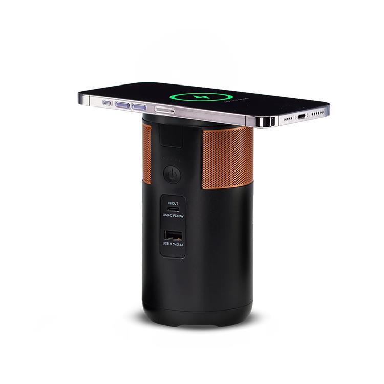 Duracell M100 Taşınabilir Şarj İstasyonu 15.000 mAh, 100W, USB-C, USB-A, Kablosuz Şarj