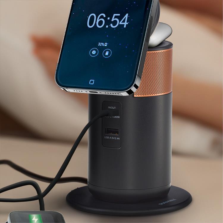 Duracell M100 Taşınabilir Şarj İstasyonu 15.000 mAh, 100W, USB-C, USB-A, Kablosuz Şarj