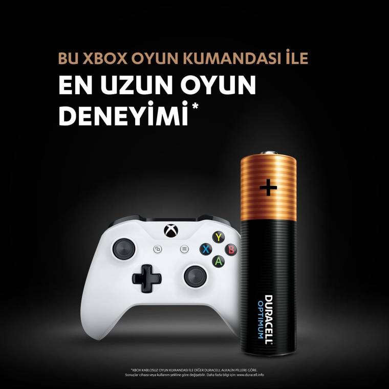 Duracell Optimum AA Alkalin Pil, 1,5 V LR6 MN1500, 4’lü paket