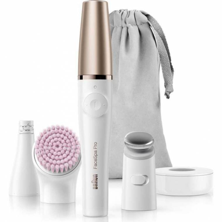 Braun FaceSpa Pro 912 Şarjlı Yüz Epilatörü 3’ü 1 Arada Epilasyon ve Cilt Bakım Seti
