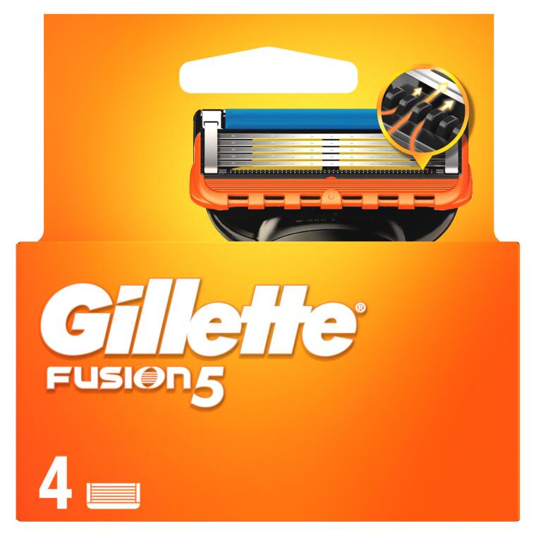 Gillette Fusion 4'lü Yedek Tıraş Bıçağı