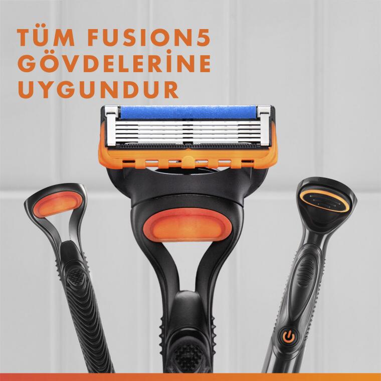 Gillette Fusion 4'lü Yedek Tıraş Bıçağı