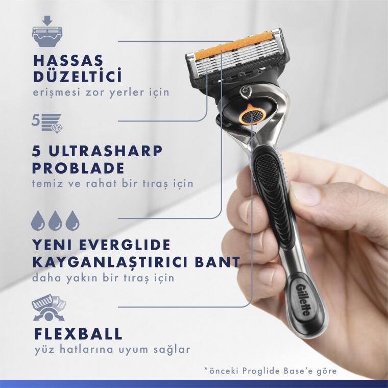 Gillette Fusion ProGlide 4'lü Yedek Tıraş Bıçağı