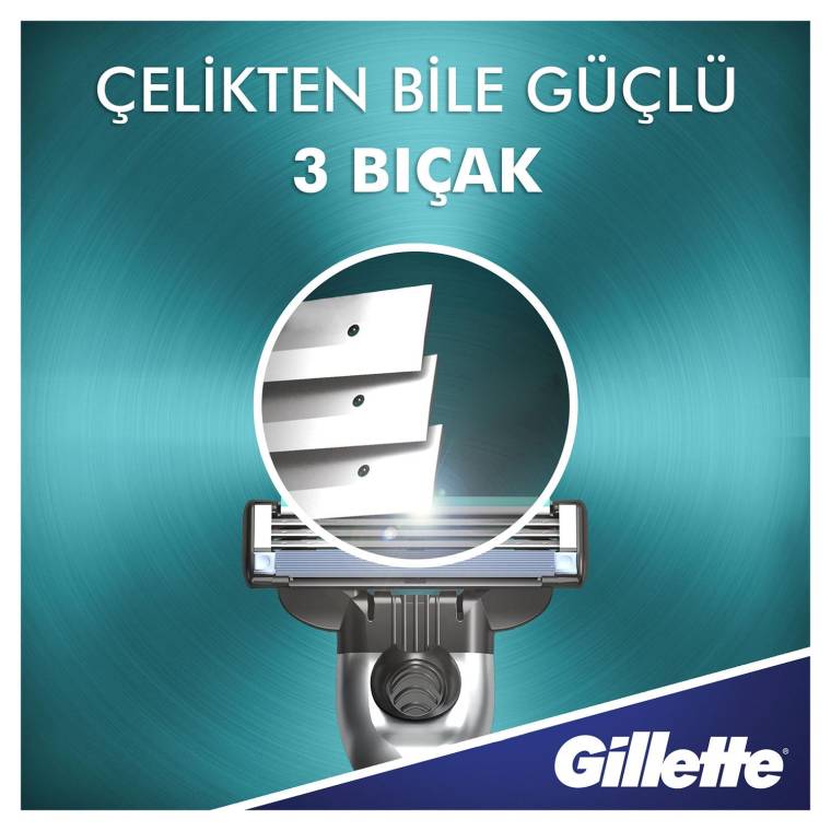 Gillette Mach3 Tıraş Makinesi Gövde + 1 Başlık
