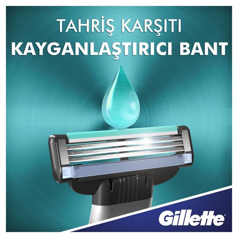 Gillette Mach3 Tıraş Makinesi Gövde + 1 Başlık