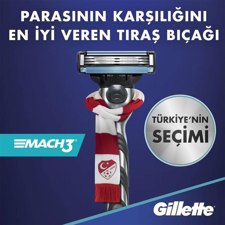 Gillette Mach3 Tıraş Makinesi Gövde + 1 Başlık