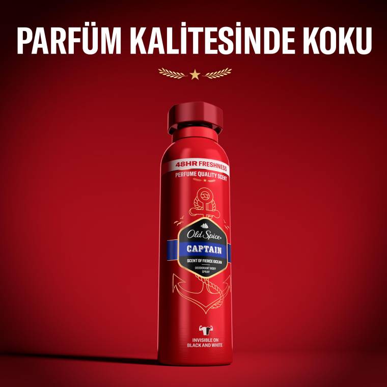 Old Spice Captain Erkek Deodorant Vücut Spreyi 150 ml