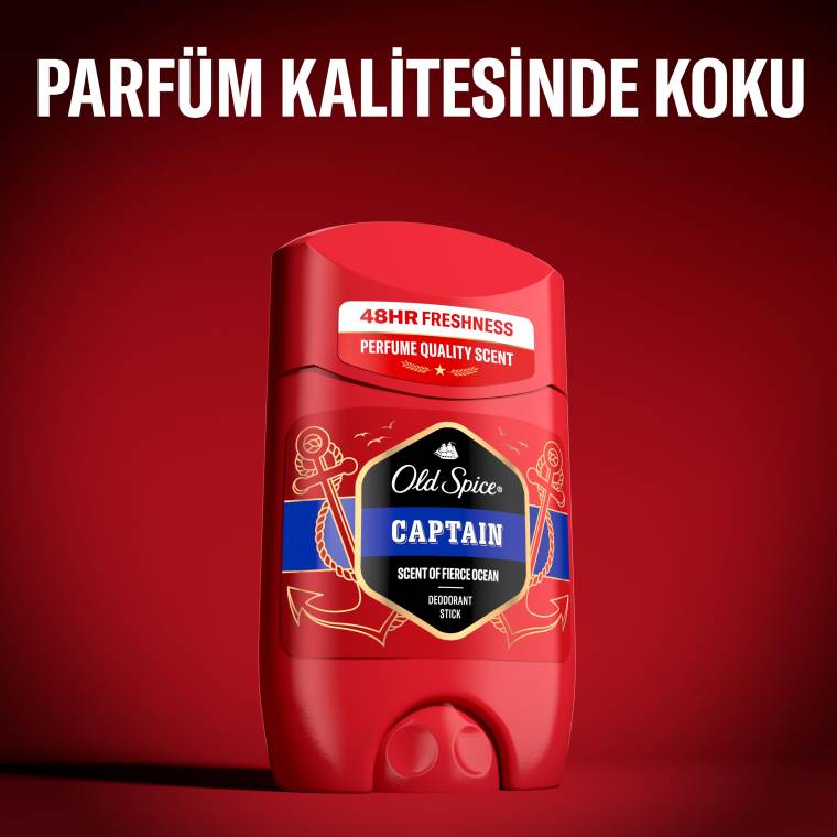 Old Spice Captain Erkekler için Deodorant Stick 50 ml