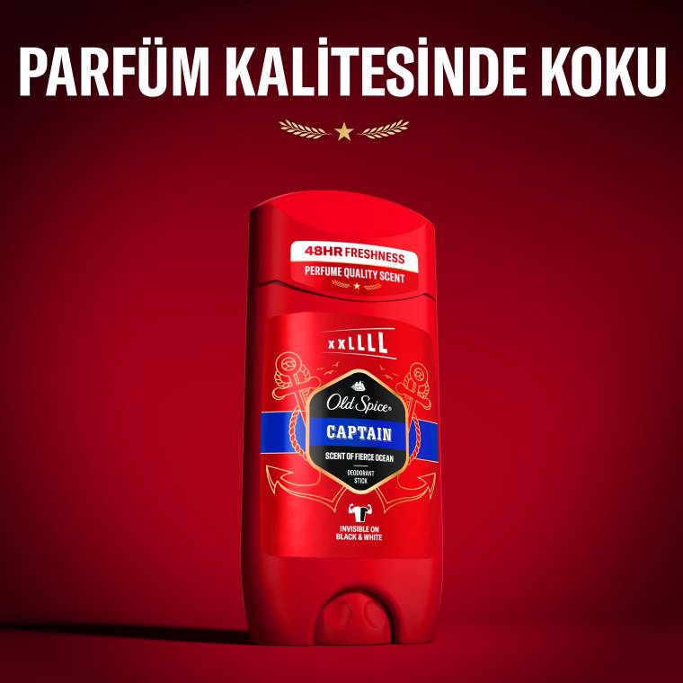Old Spice Captain Erkekler için Deodorant Stick 85 ml XL Büyük Boy