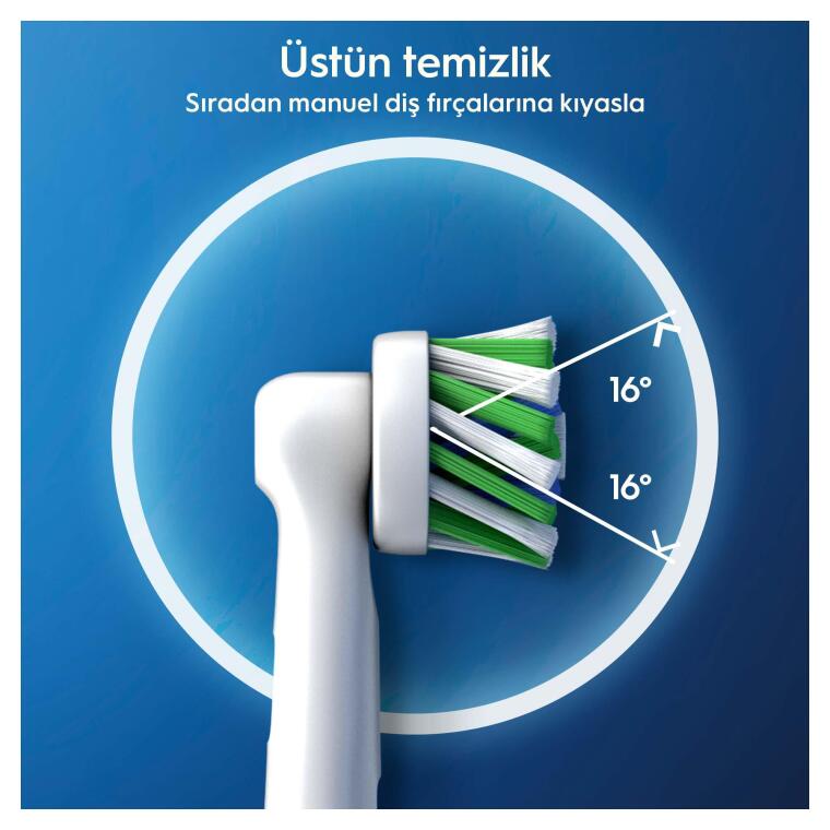 Oral-B Cross Action Clean Maximiser 6’lı Diş Fırçası Yedek Başlığı EB50