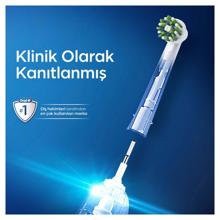 Oral-B Cross Action Clean Maximiser 6’lı Diş Fırçası Yedek Başlığı EB50