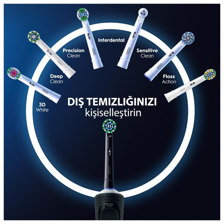 Oral-B D103 Clean Vitality Pro Cross Action Şarjlı Diş Fırçası