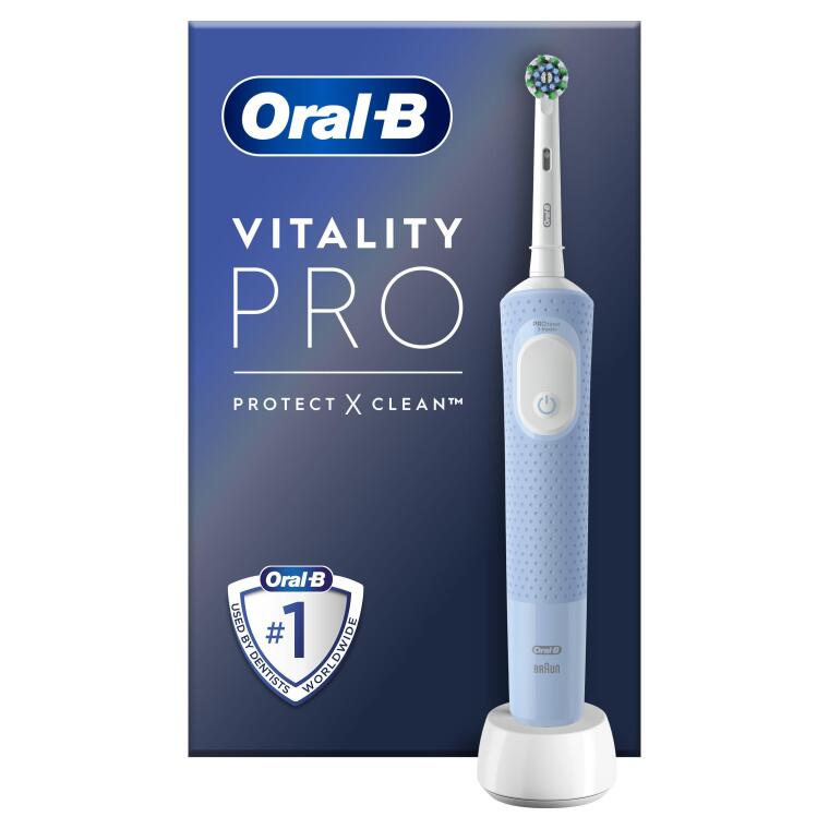 Oral-B D103 Vitality Pro Cross Action Şarjlı Diş Fırçası - Mavi