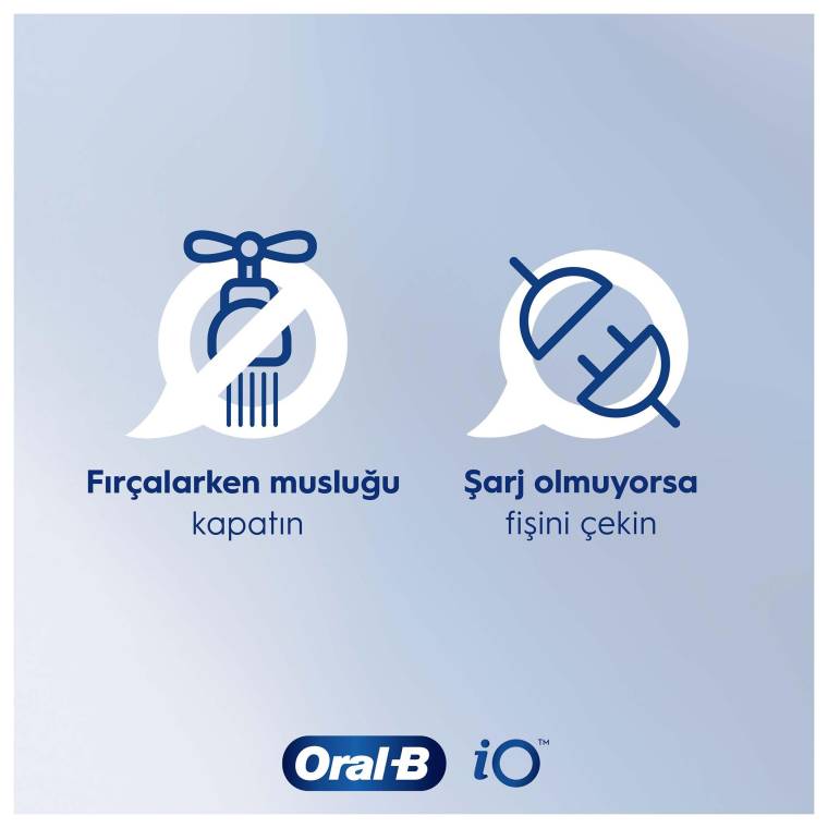 Oral-B iO 3 Şarjlı Diş Fırçası - Mavi