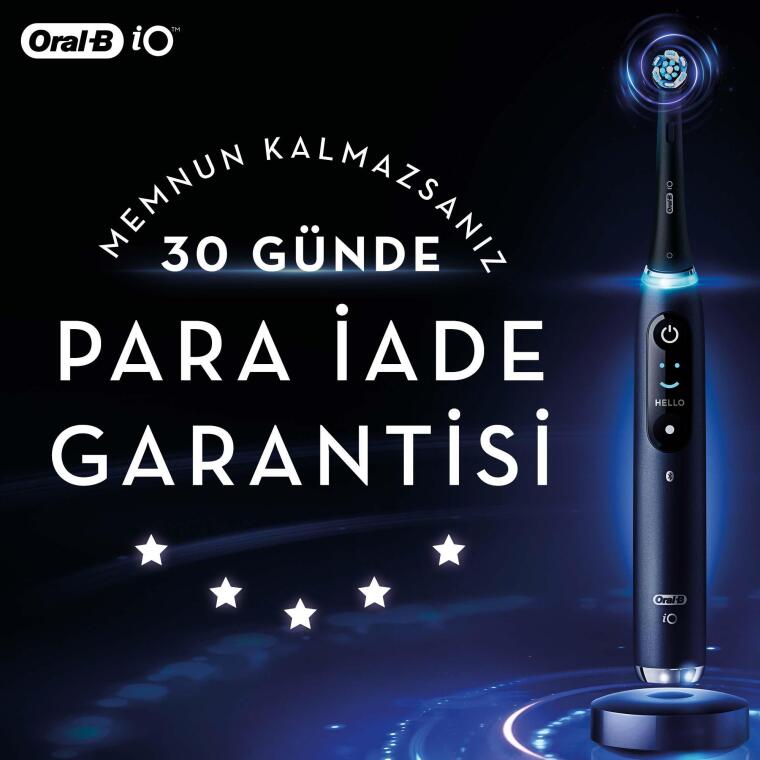 Oral-B iO 9 Şarjlı Diş Fırçası Seti 2'li - Siyah/Pembe