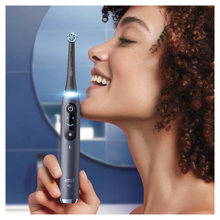 Oral-B iO 9 Şarjlı Diş Fırçası Seti 2'li - Siyah/Pembe