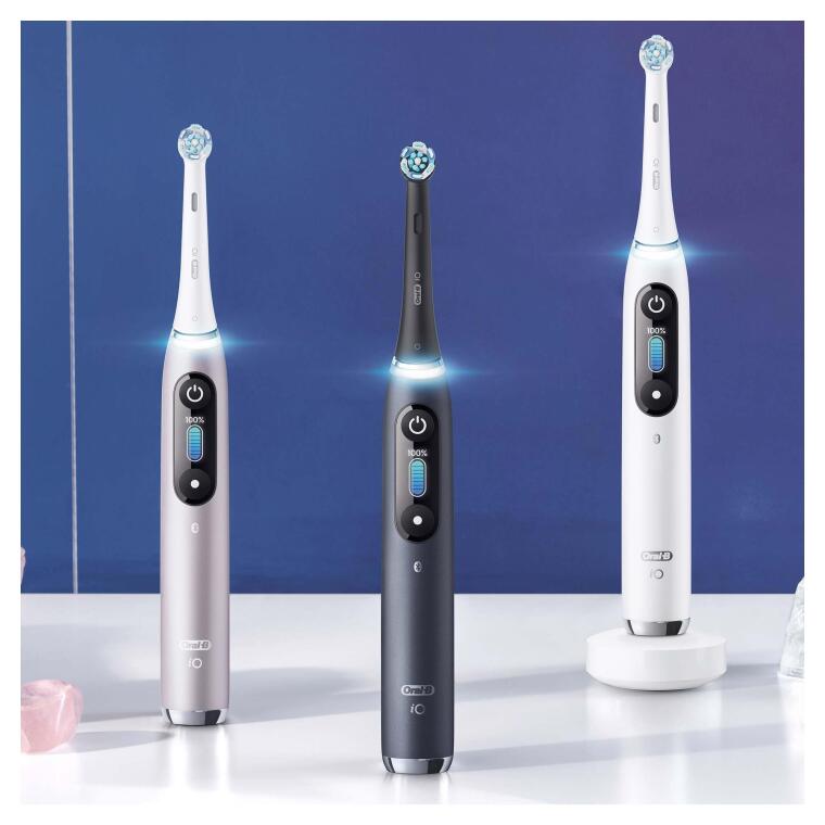 Oral-B iO 9 Şarjlı Diş Fırçası Seti 2'li - Siyah/Pembe