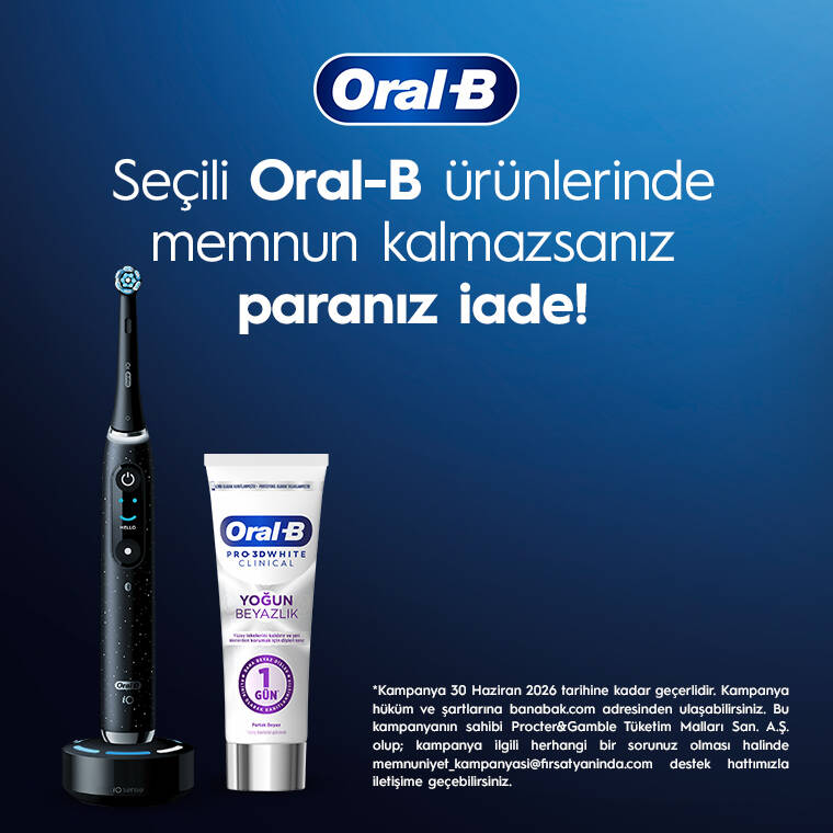 Oral-B iO 9 Şarjlı Diş Fırçası - Siyah