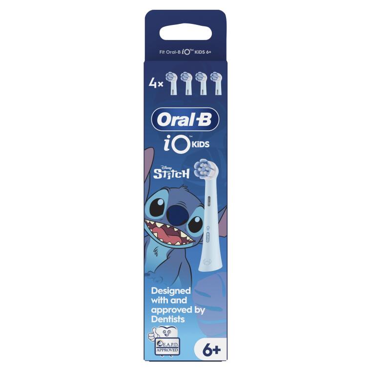 Oral-B iO Çocuk 6+ Stitch Diş Fırçası Yedek Başlığı 4 Adet