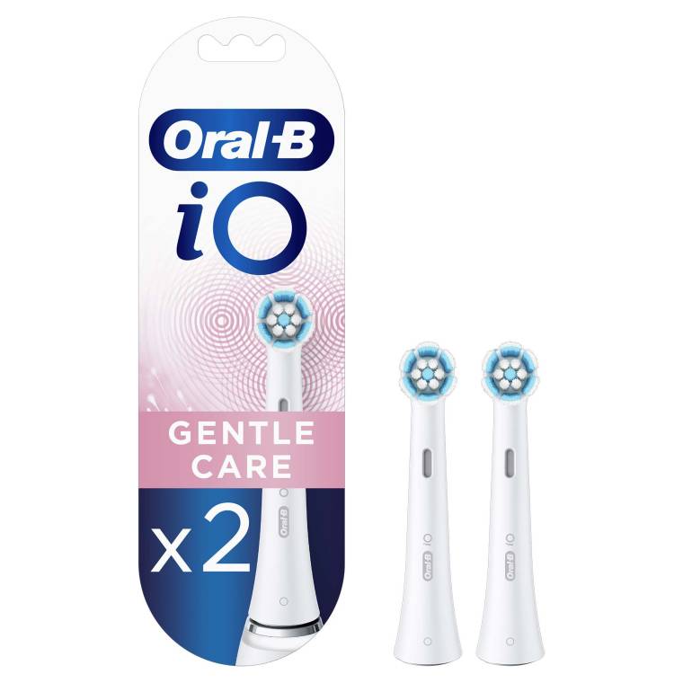 Oral-B iO Gentle Care Beyaz Diş Fırçası Yedek Başlığı 2 Adet