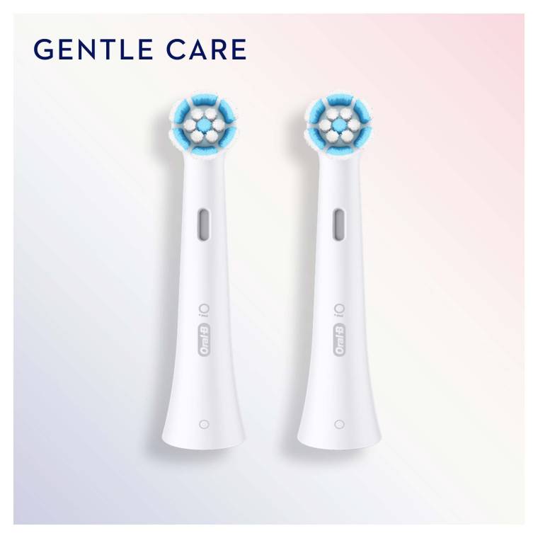 Oral-B iO Gentle Care Beyaz Diş Fırçası Yedek Başlığı 2 Adet