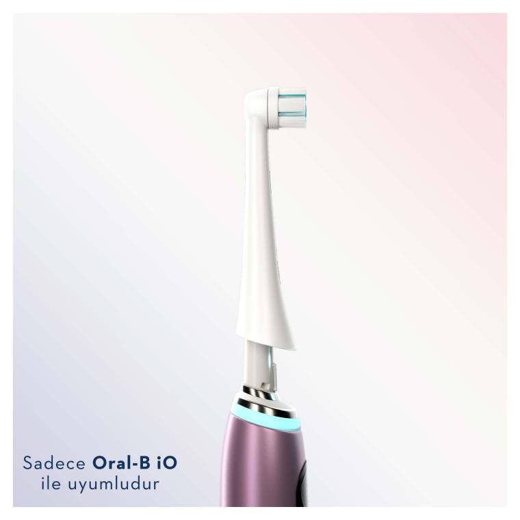 Oral-B iO Gentle Care Beyaz Diş Fırçası Yedek Başlığı 2 Adet
