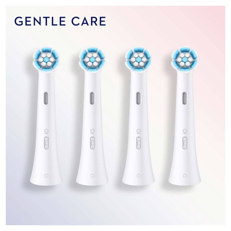 Oral-B iO Gentle Care Beyaz Diş Fırçası Yedek Başlığı 4 Adet