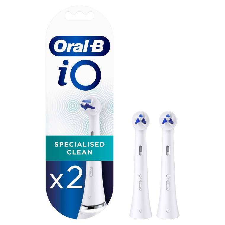 Oral-B iO Specialised Clean Beyaz Diş Fırçası Yedek Başlığı 2 Adet