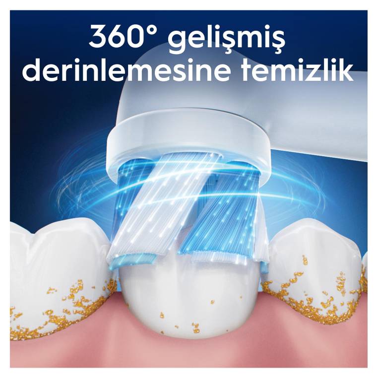 Oral-B iO Ultimate Clean Beyaz Diş Fırçası Yedek Başlığı 2 Adet