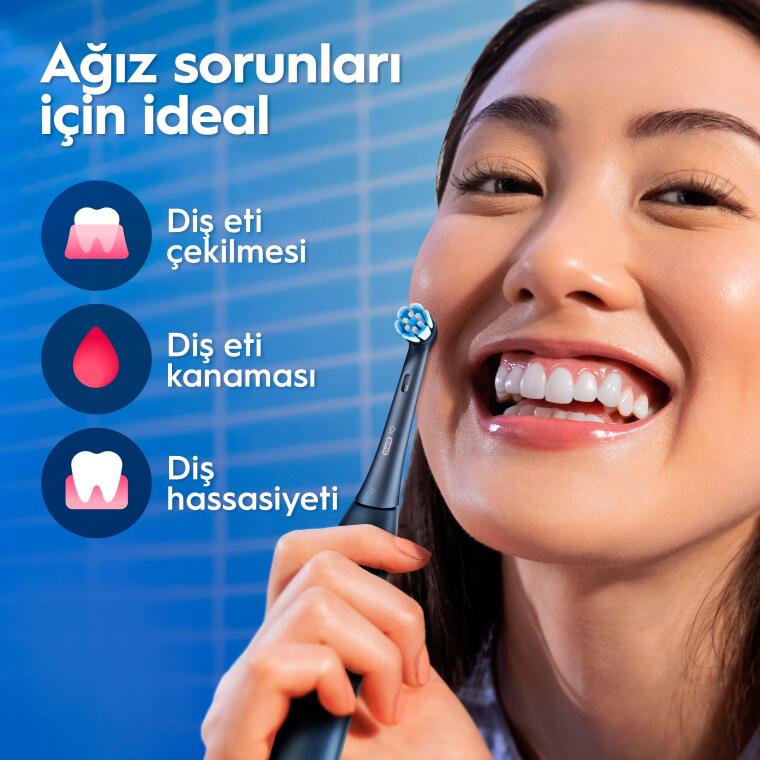 Oral-B iO3 Şarjlı Diş Fırçası ve 3’lü Yedek Başlık Holiday Edition