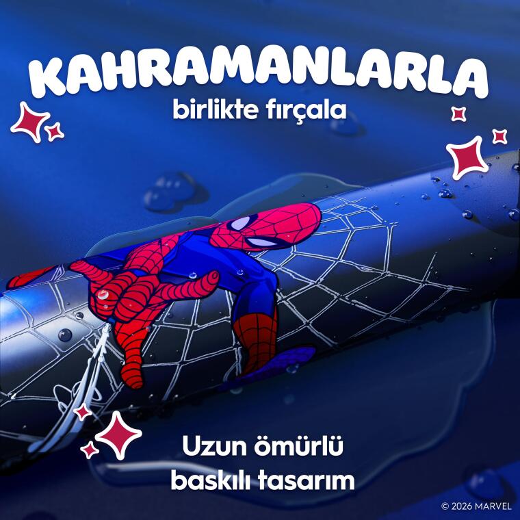 Oral-B iO Çocuk 6+ Marvel Spiderman Şarjlı Diş Fırçası