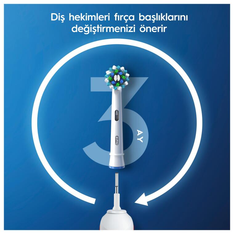 Oral-B Pro Clean Şarjlı Diş Fırçası Siyah + Seyahat Kabı