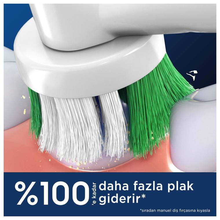 Oral-B Pro Precision Clean X-Filament Şarjlı Diş Fırçası Yedek Başlığı 4 Adet