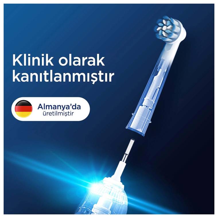 Oral-B Pro Sensitive Clean X-Filament Şarjlı Diş Fırçası Yedek Başlığı 2 Adet